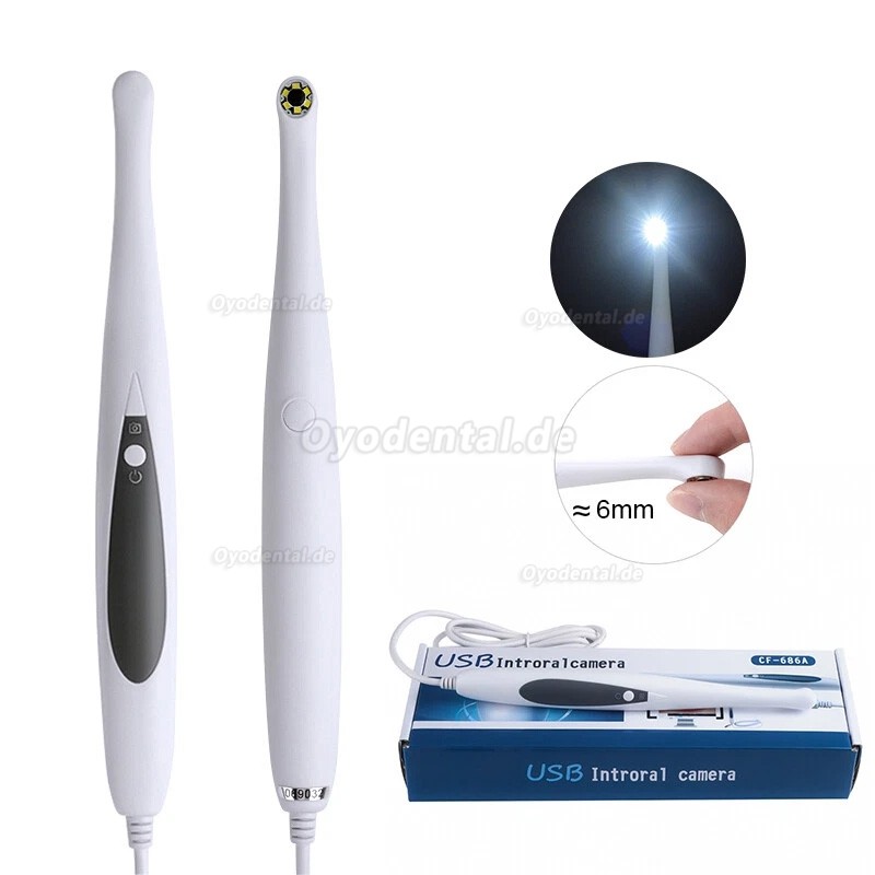 MLG CF-686A Dental USB Intraoralkamera 1/4 CMOS 6 LEDs 1,3 MP